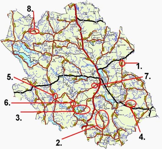 Plan inwestycji drogowych w powiecie oleckim 