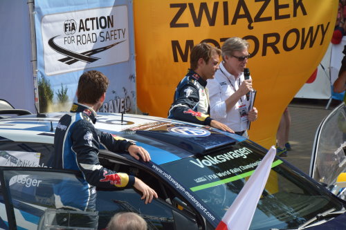 Andreas Mikkelsen (NOR)/Anders Jager (NOR) Volkswagen Polo R WRC