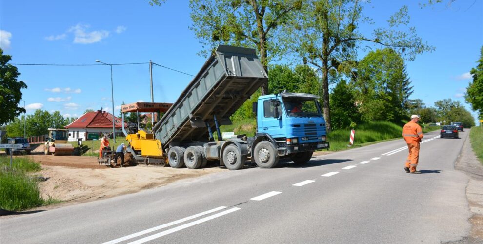 Przebudowa drogi Jaśki-Dobki